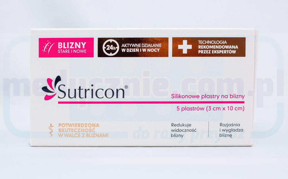 Sutricon 3* 10cm 1pc Silikon Narbenpflaster